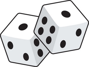 Graphic: Two dice 